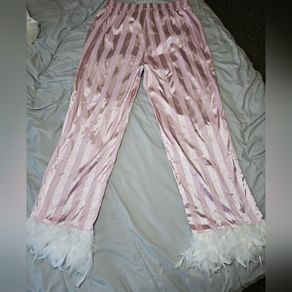 Fancy bougie pajama set with feathers, size M - Picture 11 of 11